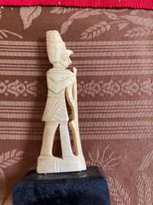 Vintage Ivory Statue
