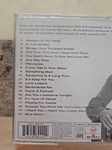 Elvis CD - Ballads The Ultimate Collection