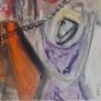 Original Painting Original Art Office Art Mid Century Style Art Image 4