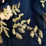 Beautiful Velvet Embroidered Mesh John Lewis Dress Image 10