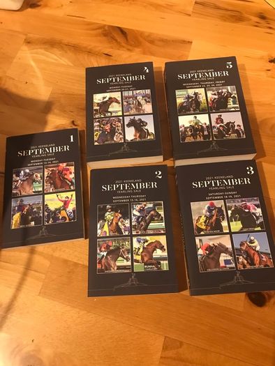 1to5 yearling sale 2021 book Keeneland