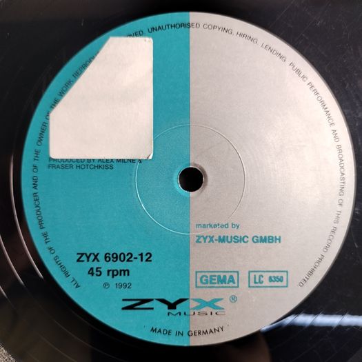 Area 51 - Let It Move You - Zyx Music - Quality German Pressing! Legendary Vocal Piano Trance BEAST!