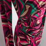 New. Stunning Multicoloured long-sleeved bodycon dress with flattering ruching at side. Image 2