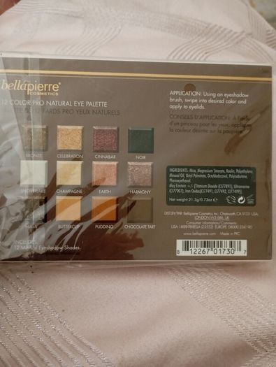 Bellapierre  palette cosmetics