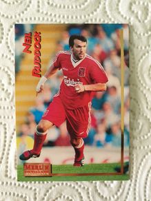 Neil Ruddock Liverpool Football Trading Card 1995 to 1996