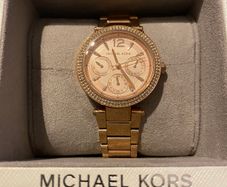 Michael kors rose gold watch new