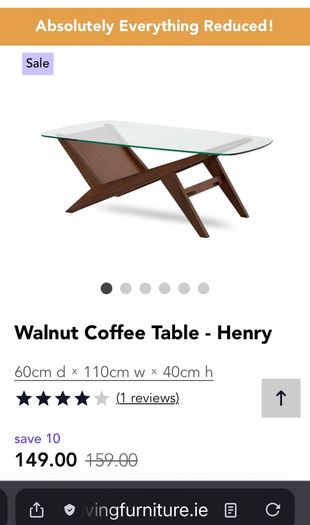 Coffee table