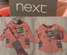 Next Dress And Tights Set, New With Tags