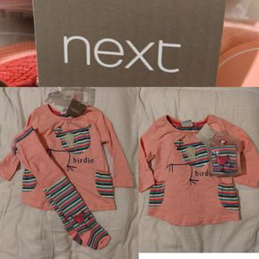 Next Dress And Tights Set, New With Tags