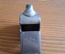 The Acme Thunderer whistle