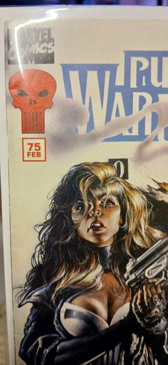 Punisher War Journal #75 1st Lynn Michaels as New Punisher Rare/Low Print Run