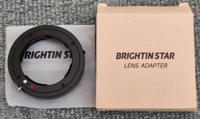 Brightin Star LCM-Z Adapter for Leica M Mount Lens to Nikon Z mounts