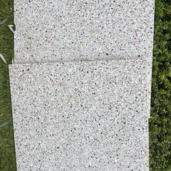 Terrazzo Melody White Porcelain Tile 60 x 60cm