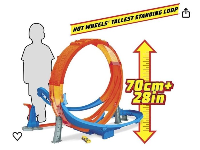 hot whees loop track