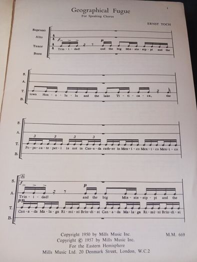 Choral Music, see pics