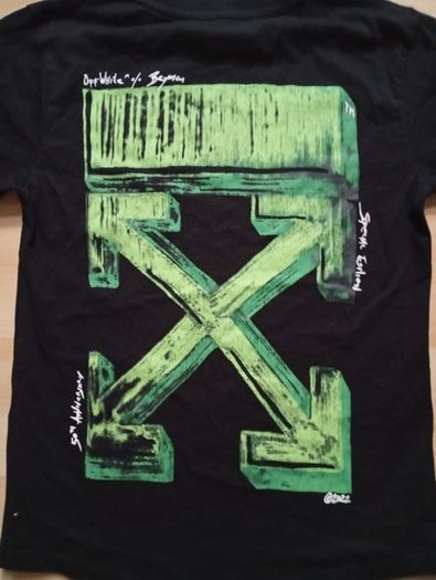 Off White T-shirt (( Kids Age 10-11yrs))