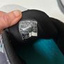 Skechers mens GO WALK Hahn sneakers trainers runners Size 43 UK9.5 BNWT grey black teal no-tie laces Image 7