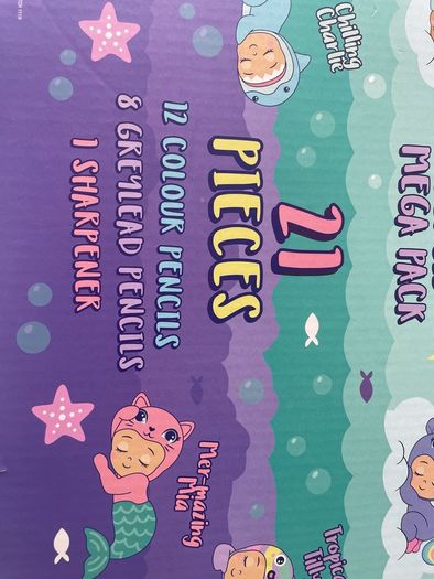 smiggle 21 piece sleepy sprouts scented pencil mega pack