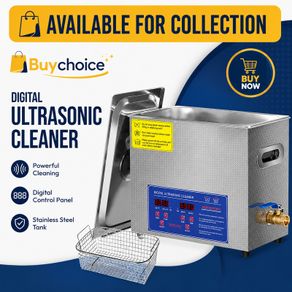 10L Professional Washing Machine Ultrasonic Cleaner - Stainless Steel