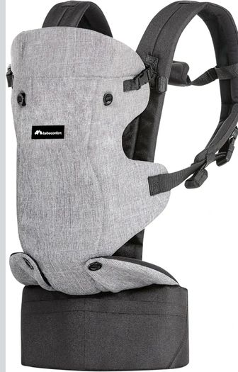 Bebeconfort Go4 Adjustable Baby Carrier from Birth to 3.5 Years, 0-15 Kg, Black Chic