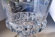 Vintage Failte Crystal Handcut Full Lead Crystal Glass Bowl