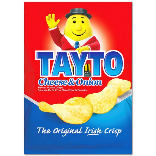 Tayto Cheese & Onion - A3 Poster