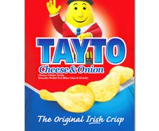 Tayto Cheese & Onion - A3 Poster