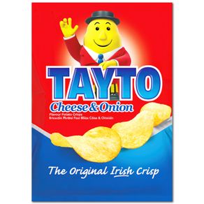 Tayto Cheese & Onion - A3 Poster