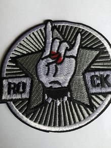 ROCK Sew on Patch