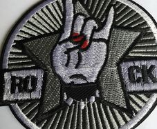 ROCK Sew on Patch