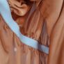 RIVER ISLAND pumpkin pleated top Sz 6UK (Fit 8-10UK) Image 8