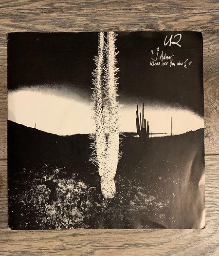 U2 - J Adams Where Are You Now, [Par Records], 7" Four track Green Vinyl