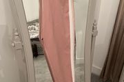 Lovely Zara Smart Casual Blush Pink Trousers size M
