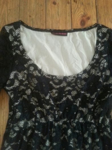 Black lace dress