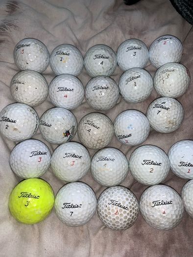 25 Mixed Tiltiest golf balls