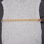 Soaked White Speckled Knit Sleeveless Vest Top Size M Image 9