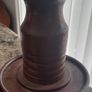 candle stands wodden turned Image 2