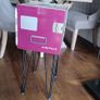 Brand new Air Italy Galley Box Airline Plane Atlas Storage Side Table Handmade Image 3
