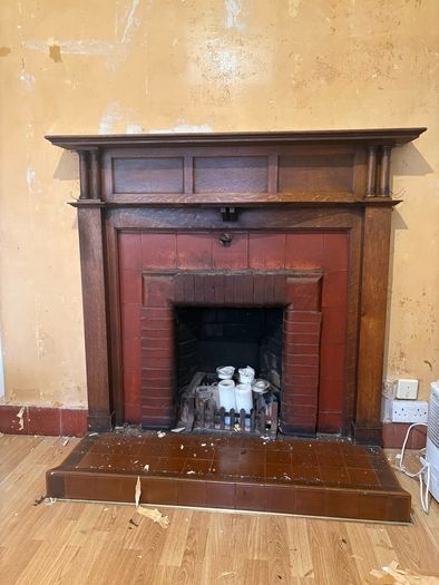 Antique mantlepiece