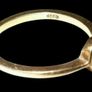 Vintage 9ct Hallmarked Diamond Suspension Ring Image 2