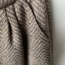 Vintage 70s/80s RAVENS West Germany Pure New Wool Herringbone Midi Skirt UK 6 8 Image 6