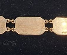 9ct yellow gold bracelet