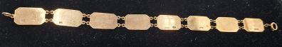 9ct yellow gold bracelet