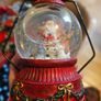 Box of Lovely Christmas Decorations and Santa Globe Lantern Image 10