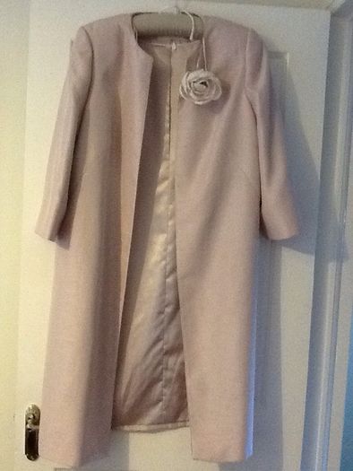 Silk dusty pink Jacques Vert coat