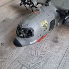 Soldier force hercules cargo plane
