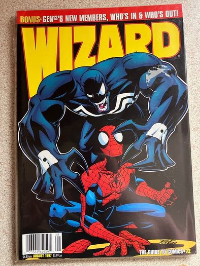 Vintage Wizard Guide to Comics Magazine #72 August 1997