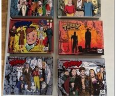 Full set of 6 volumes Terry and the pirates
