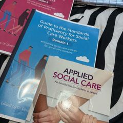 Applied social care degree coursework books