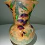 Royal Doulton (8025A & D6276) Wisteria Vase 1949 - Rare Form Image 5